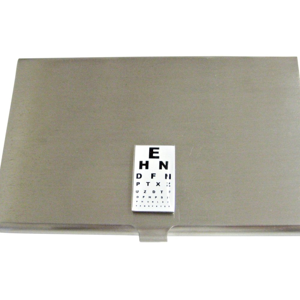 Rectangular Optometrist Business Card Holder - image 1